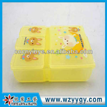 OEM plastic small portable pill box, new pill box for kids